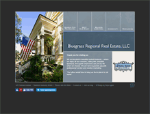 Tablet Screenshot of bluegrassregional.net